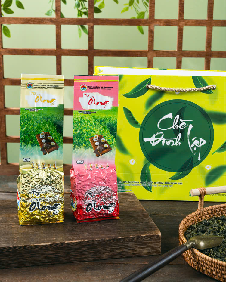 Set quà tặng chè Đinh Lập